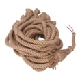 thumbnail image 1 of Lámpara Colgante De Cuerda De Cáñamo, Kit De Cable De Luz Colgante E27 E26, 8 Cabezales De 6,5 Pies Para El Hogar, 1 of 7