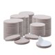 thumbnail image 1 of Uxcell 3/4" Almohadillas redondas autoadhesivas de fieltro antideslizantes para pisos, color beige, paquete de 80, 1 of 7