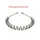 thumbnail image 5 of Sonducket Diademas para hombres Diadema ondulada Primavera Unisex Aro para el cabello Suministros de salón Espalda confiable Deportes al aire libre Accesorio para el cabello Tipo 1 Sonducket AP008942-01B, 5 of 6