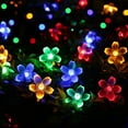 thumbnail image 3 of Outdoor Solar Light Garden, Waterproof 50 Blossom Solar Powered Fairy Lights, 3 of 7