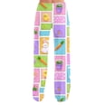 thumbnail image 5 of Hearthz Easter Pajamas for Women Pants Bunny Egg Hunt Print Women's Pj Bottoms Drawstring Straight Leg Womens Lounge Pant, 5 of 6
