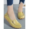 thumbnail image 5 of Fangasis Womens Casual Shoes Fashion Loafers Slip On Flats Driving Lightweight Nurse Shoe Green 8.5, 5 of 5
