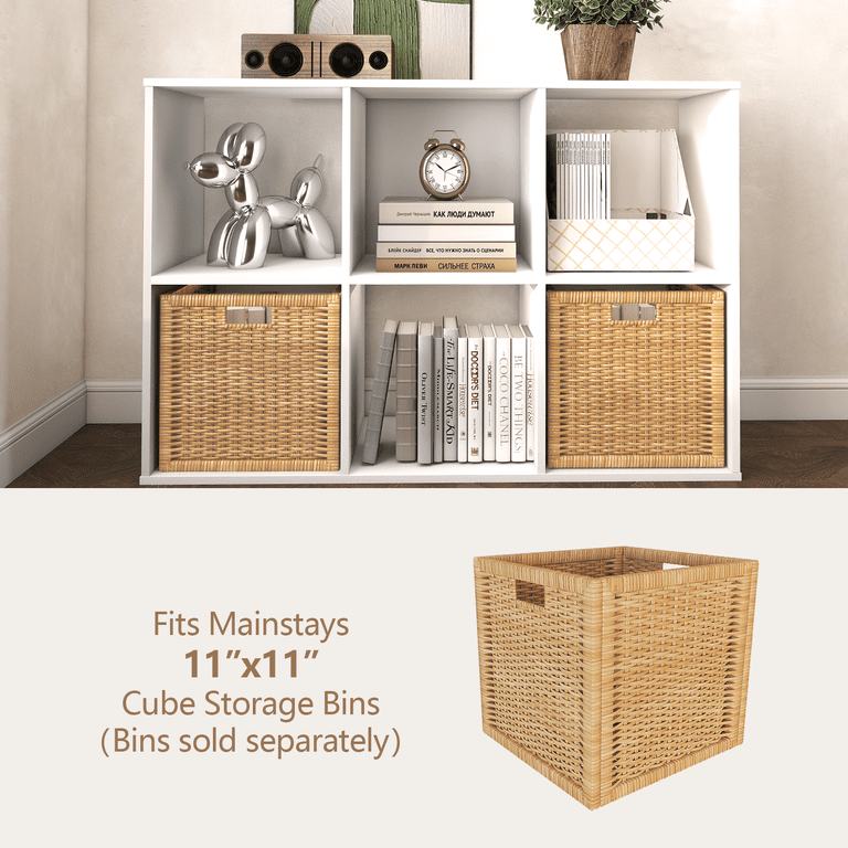 TrumanPick 6-Cube Storage Organizer, White photo 8