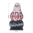 thumbnail image 3 of Mini Pumpkin Ghost Halloween DIY Decoration, Cute Ghost Ornaments for Halloween Party, Small Halloween Decor for Table, Window, and Mantel, 3 of 6