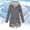 c01Gray, variant on Womens Waterproof Long Hooded Trench Coats Autumn Winter Outdoor Windbreaker Travel Jacket With Pocket Green XL