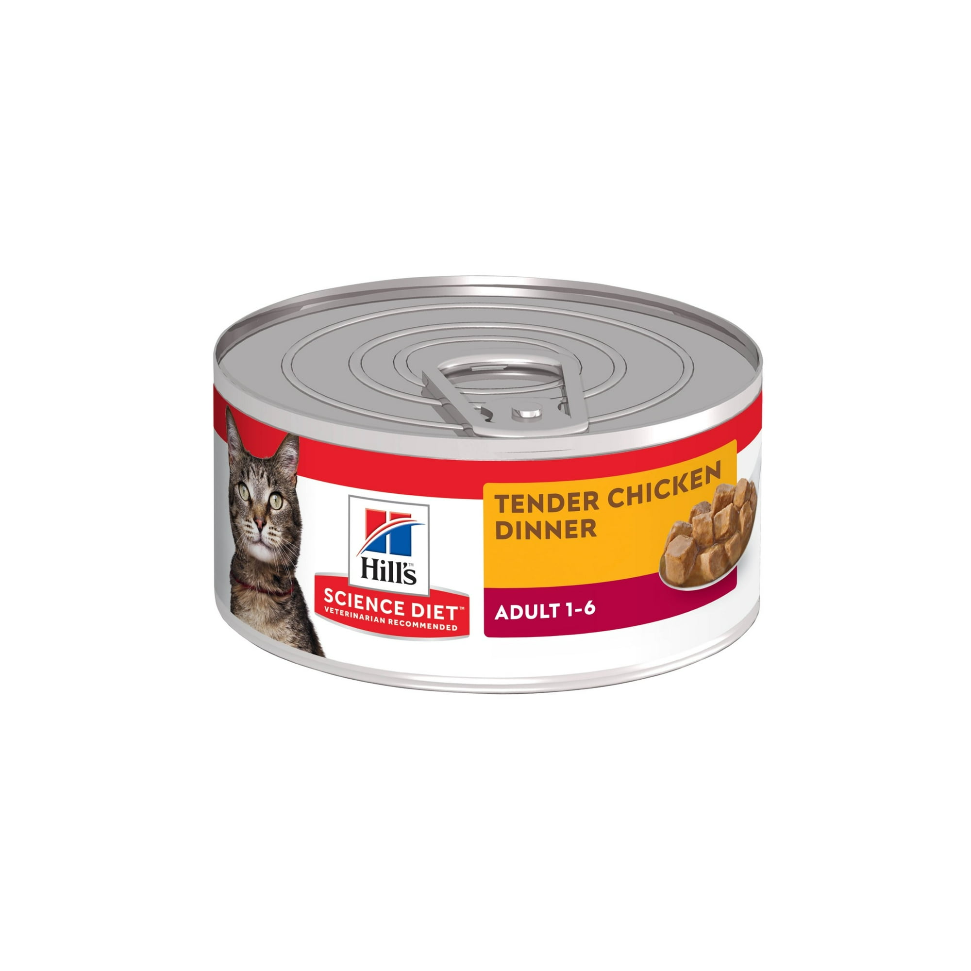 Hill's Science Diet Tender Chicken Dinner Wet Cat Food, 5.5oz Can 24pk