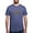 Heather Blue, variant on - Alpha Sigma Phi Greek Dad Gold T Shirt - Mens Tri-blend T-Shirt