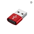thumbnail image 4 of 4-Pack USB C to USB A Adapter - Red, High Quality, Easy Plug & Play for Data Transfer & Charging, 4 of 8