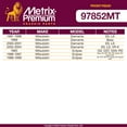 thumbnail image 2 of Metrix Premium Chassis Parts - 4 PC Front & Rear Sway Bar Stabilizer End Link Kit Fits 89-90 Dodge Colt, 89-90 Eagle Summit, 92-97 Geo Prizm, 92-95 Hyundai Elantra, K80186, 2 of 10
