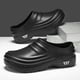 thumbnail image 5 of Zapatos de chef Trabajo engrosado de mocasines Slip Resistente con zapatos de enfermera forrada tibia Ayarda Unisex Garden Zapatos Aceite Propina para el trabajo de cocina, 5 of 9