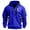 Blue#3, variant on LEBONYARD Mens Tops Long Sleeve under $5,Mens Hoodies Pullover,Fashionable Men's Printed Hooded Sweatshirt with Zipper and Multiple Pockets Pullover Sweatshirt Dark Gray XXXL