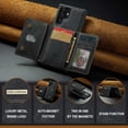 thumbnail image 6 of Phone Case for Samsung Galaxy S23 with Stand, Detachable Leather Wallet Case with Card Holder Slots Kickstand Protective Phone Cover Men, 6 of 6