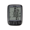 thumbnail image 1 of Waterproof Tachometer Multi-Function Back Light Bike Speedometer Display Odometer - English Edition (Black), 1 of 6