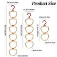 thumbnail image 4 of DUOYOU Hat Rack For Closet Baseball Cap Storage Organizer Wall Mount Hat Holder Hanger For Wardrobe Bedroom Home Space Saving Storage Solution, 4 of 6