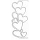 thumbnail image 1 of TQEHS Troqueles de corte de borde de corazón, troqueles de acero al carbono de metal para hacer tarjetas de papel de álbum de bricolaje, manualidades decorativas, relieve, plantillas para álbumes de r, 1 of 1
