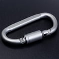 thumbnail image 2 of koolsoo 3pcs Carabiner Key Chain Pewter Alloy Carabiner Key Chain For Camping, Fishing, 2 of 9