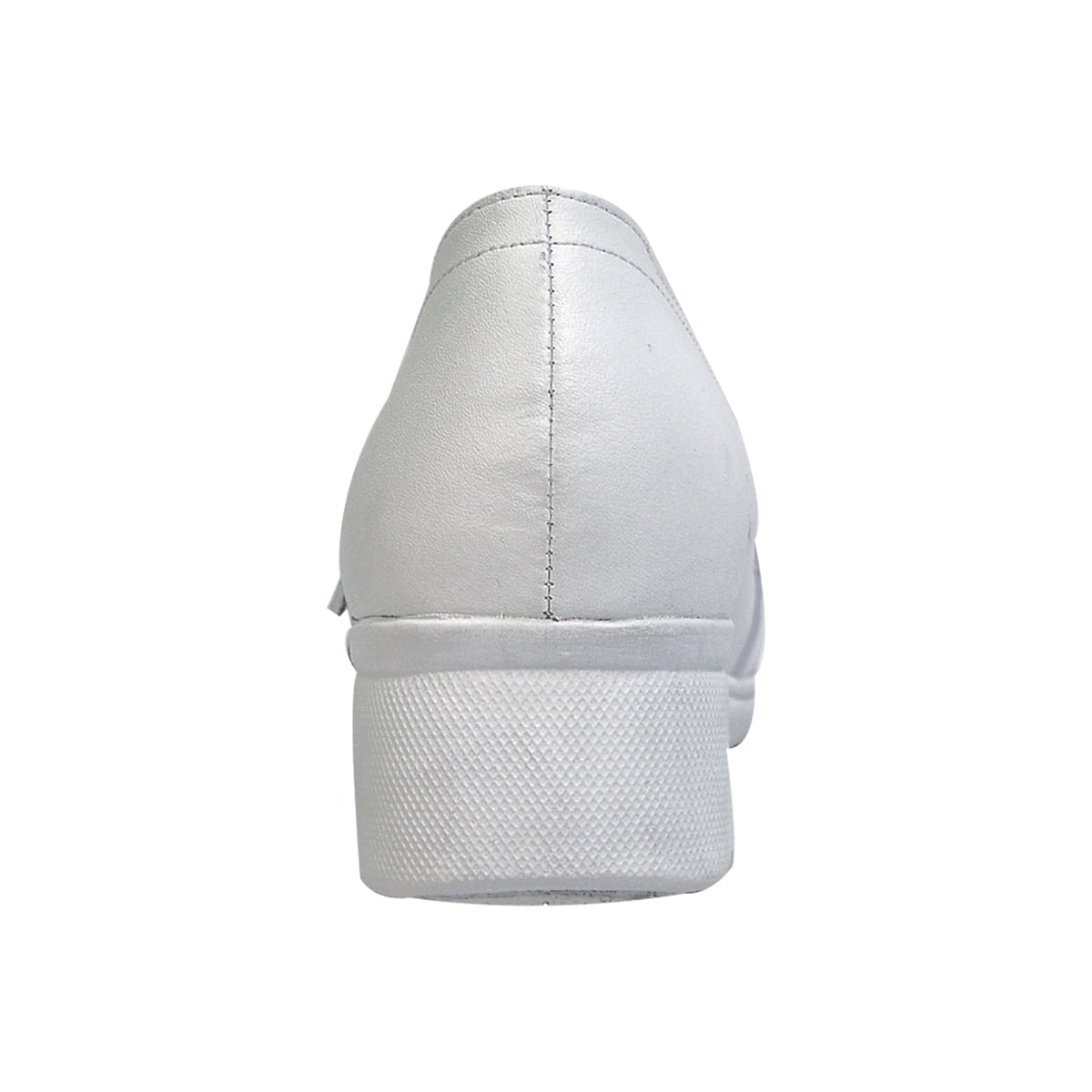24 HOUR COMFORT Dixie Wide Width Professional Sleek Shoe WHITE 10
