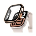 thumbnail image 1 of wonima44 Screen Protector for Apple Watch Case Cover Series 11 10 9 SE 8 7 6 5 4 40mm 44mm 41mm 45mm 42mm 46mm Tempered Glass Waterproof PC Protective Bumper Face for iwatch SE2 gen2 SE 3 Women Men, 1 of 1