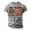 Z165-Light Gray, variant on USA 250th Anniversary Merchandise Men’s 250 Years Patriotic T-Shirt, Crew Neck Short Sleeve Casual Tee, Independence Day Print 4Th of July American Flag Patriotic Shirts