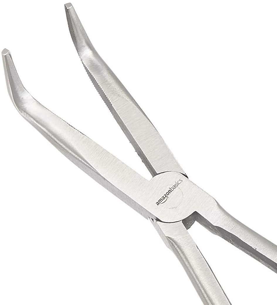 EER  Extra Long Reach Needle Nose Pliers Tool Set for Narrow Spaces, Versatile, 3-Piece, Black