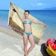 thumbnail image 7 of Coolnut Lighthouse Beach Towel Soft Absorbent Quick Dry Sand Free Lightweight Polyester Camping Towels for Beach Travel Swim 30x60 in Wash cloth, 7 of 7