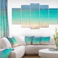 thumbnail image 1 of Tropical Andaman Sea with Blue Sky - Modern Seascape Canvas Artwork, 1 of 3