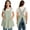 Green, variant on Fiykzur Apron for Women with Pocket Cotton Linen, Japanese Cross Back Apron for Gardening Painting