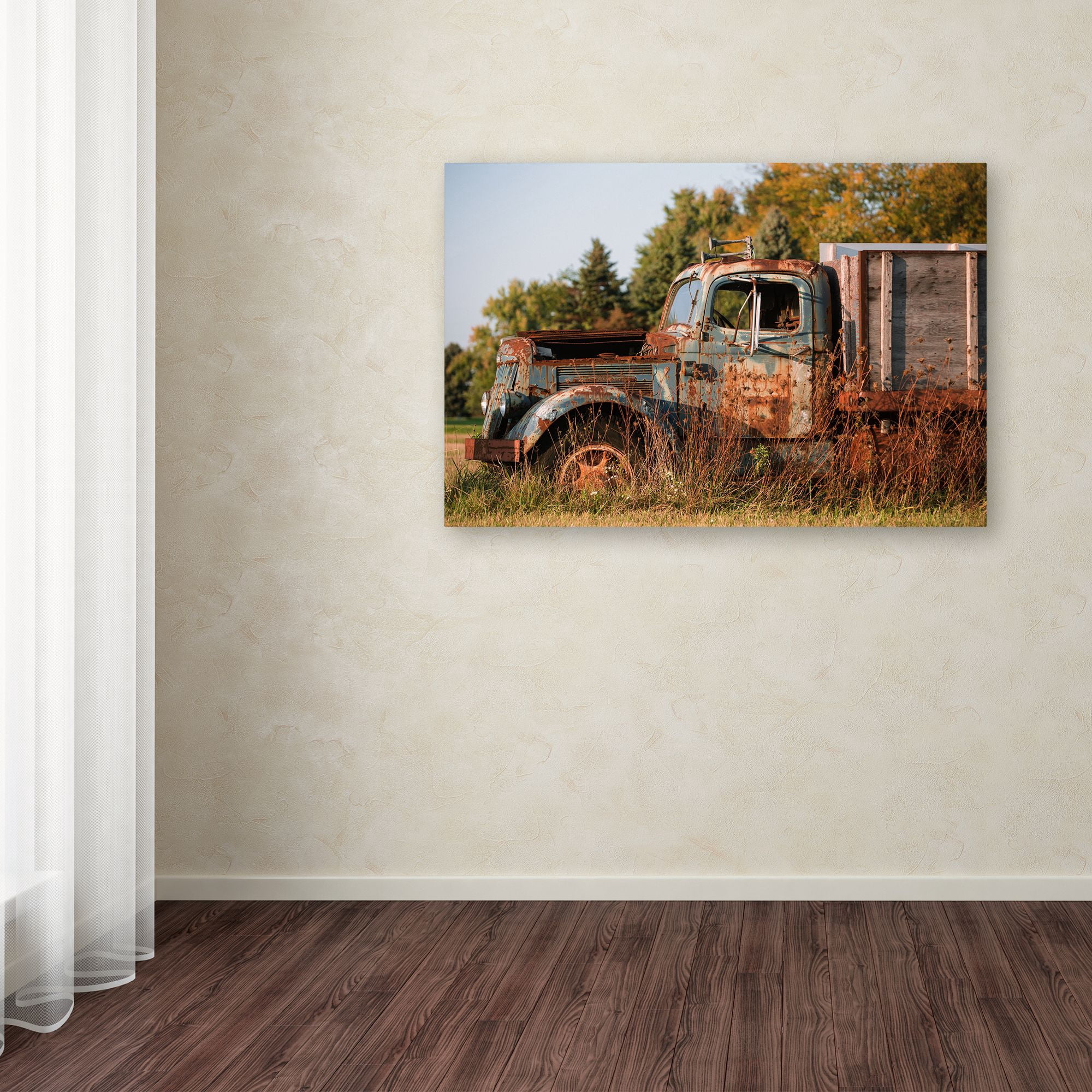 Trademark Fine Art "Findlay Truck" Canvas Art by Jason Shaffer