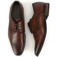 thumbnail image 3 of Mio Marino Men's Pinned Oxford Dress Shoes, 3 of 6