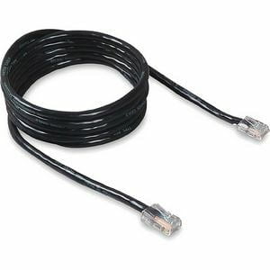 7FT CAT5E BLK UTP RJ45 M/M PATCH CABLE MOQ-20