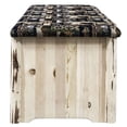 thumbnail image 5 of Montana Collection Blanket Chest, Woodland Upholstery, Clear Lacquer Finish, 5 of 5