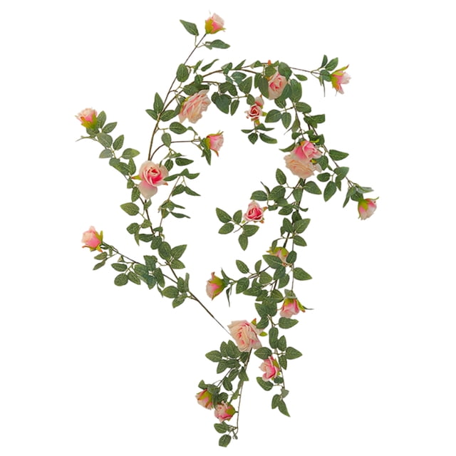 Plantas Hiedra Rosas Colgantes Artificiales 5 9 Pies para Boda