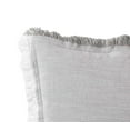 thumbnail image 5 of Better Homes & Gardens Decorative Throw Pillow, Cotton Fringe, Square, Grey, 20''x20'', 2 Pack, 5 of 6