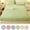 Green, variant on Nkmbld Bed Sheet Winter Velvet Bed Piece Padded Bed Cover Mattress Protector Thickened Velvet Bed Cover Velvet Bedspread, Full/Queen, Khaki