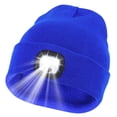 thumbnail image 3 of 3 uds Unisex USB recargable manos libres LED faro gorra de punto de invierno sombrero con luz nocturna linterna mujeres hombres regalos, 3 of 5