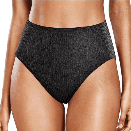 MGCWSH Women s Seamless Basic Swimsuit Bottom Dark Gray XL