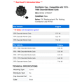 thumbnail image 2 of Distributor Cap - Compatible with 1974 - 1986 Chevy Monte Carlo 1975 1976 1977 1978 1979 1980 1981 1982 1983 1984 1985, 2 of 2