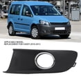 thumbnail image 3 of Chrome Style Fog Lamp Cover Trim Replacement for Professional Front Bumper Fog Light Grill for  2010-2015, 3 of 7