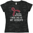thumbnail image 3 of Inktastic Multiple Myeloma Awareness Grandpa Women's T-Shirt, 3 of 5