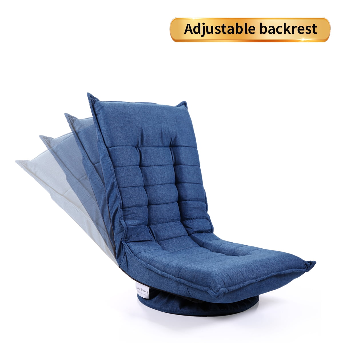 Lowestbest Couch Bed Lounge Chair, Floor Chair, Recliner Chair, Folding Lazy Sofa Chair Stylish Sofa, Adjustable Sofa Couch Beds, Lounge Chair, Blue Lowestbest Couch Bed Lounge Chair, Floor Chair, Recliner Chair, Folding Lazy Sofa Chair Stylish Sofa, Adjustable Sofa Couch Beds, Lounge Chair, Blue