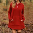 thumbnail image 2 of Long Sleeve Hoodie for Women Comfort Pullover Fashion Crewneck Fall Clothes 2025 Basic Winter Clothing Casual Shirts Outdoor Outfits, 2 of 7