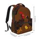 thumbnail image 2 of Easygdp Chicken Farm Animal Mochila Ergonómica Versátil para Laptop - Múltiples Bolsillos, Correas Ajustables, Unisex para Escuela, Viajes y Actividades al Aire Libre-One Size, 2 of 5