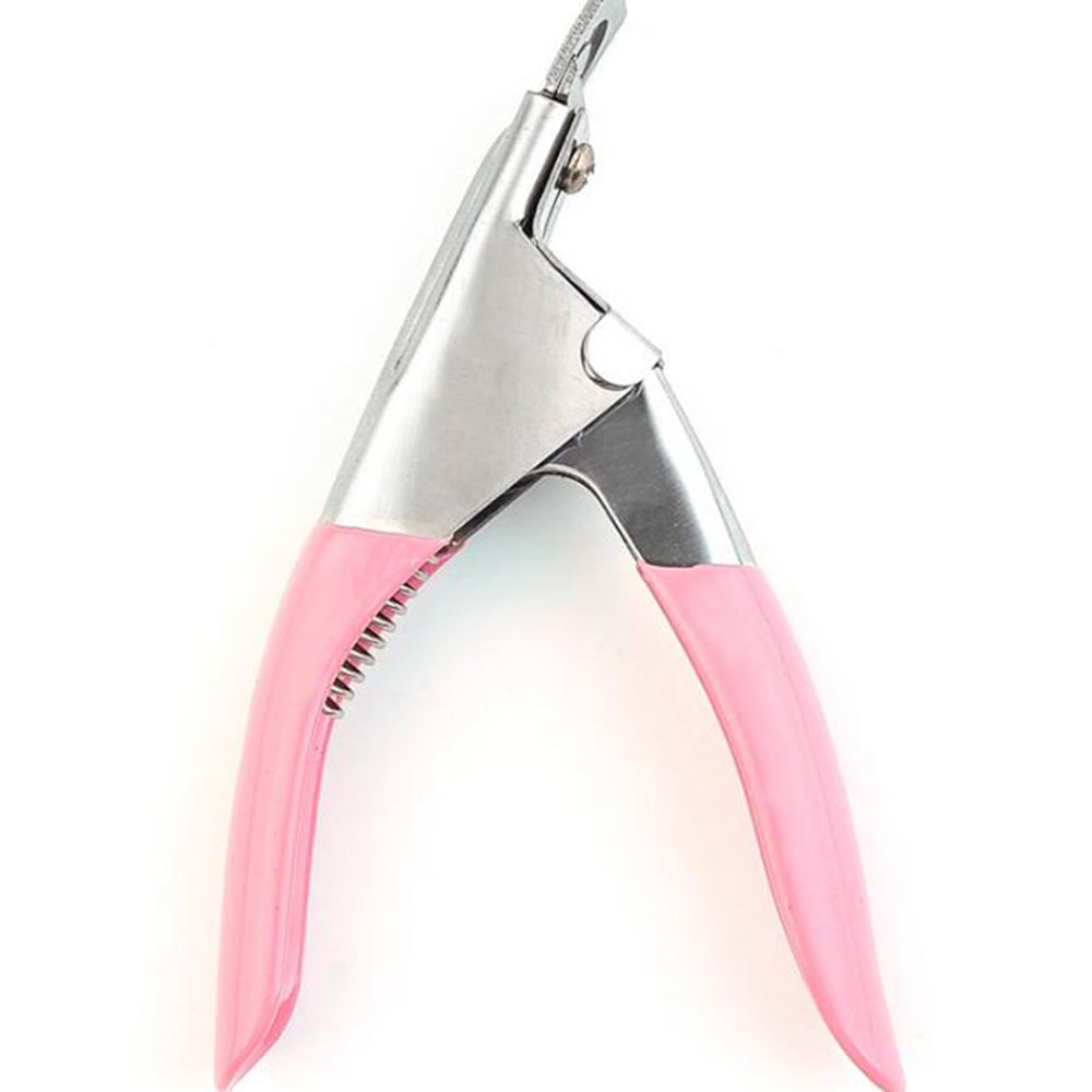 Manicure Tips Cutter Nail Scissors Acrylic False Nail Clipper Nail Art ,U Edge Stainless Steel