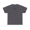 thumbnail image 2 of Blessed , Hand drawn font, Heart & Cross, Christian Art on a Unisex Shirt., 2 of 4