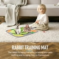 thumbnail image 4 of 1pc Rabbit Foraging Mat Funny Interactive Nose Work Small Animal Feeding Mat, 4 of 5