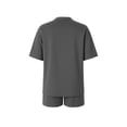 thumbnail image 7 of Enjoytime Summer Outfits for Women 2026 Short Sleeve Round Neck Two Piece Sets Casual Fashion Lounge Set Matching Clothing, 7 of 7