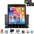 thumbnail image 2 of 6+128GB (8-core) 9.7in Universal Double Din Car Stereo Radio for ford F-150 2004-2008 with Carplay Android Auto GPS Navigation Bluetooth WiFi SWC Mirror Link + 4Led Backup Camera, 2 of 16