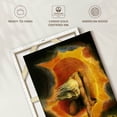 thumbnail image 6 of Elephant Stock The Ancient Of Days Wall Art - Vertical Canvas Wall Art - Living Room Wall Decor - People Canvas - Black And Orange Decor By William Blake - 32" x 48", 6 of 8