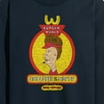 thumbnail image 3 of Beavis & Butthead - Employee Of The Month Butthead - Men's Long Sleeve T-Shirt, 3 of 5