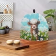 thumbnail image 4 of HELLHERO Calf In Daisy Field Teapot Dust Cover Lightweight Protector 1Pcs, 4 of 8